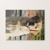 Fotosjabloon voor gezelschapsdieren legpuzzel (Horizontaal)