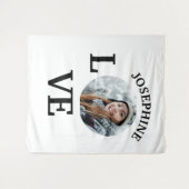 Fotosjabloon voor moderne aangepaste liefde wandkleed (Voorkant (horizontaal))