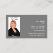 Fotosjabloon voor professioneel gebruik visitekaartje (Voorkant)