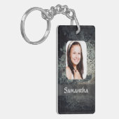 Fotosjabloon voor roestvrij metaal sleutelhanger (Voorkant Links)