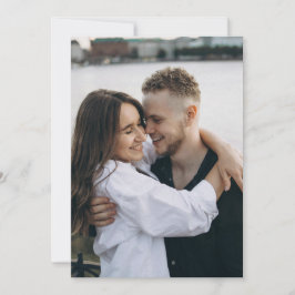 Fotosjabloon voor Vellum Wedding Invitation Kaart