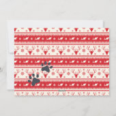 Fotosjabloon Vrolijke kerstkaart Pet Photo (Achterkant)