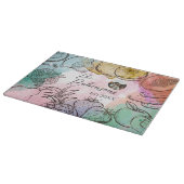 Fotosjabloon Waterverf Fruit Snijplank (Hoek)