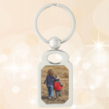 FOTOSJABLOON Zilver Metalen Sleutelhanger Oma Gift