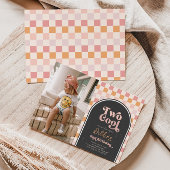 Fotoskateruitnodiging van TWEE Cool Girl Kaart