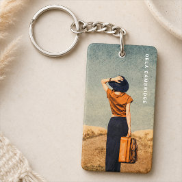 Fotosleutelhanger | Aangepaste Portret Geschenk Sleutelhanger