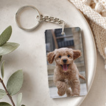 Fotosleutelhanger van acryl | Aangepaste huisdierg
