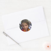 Fotostickers Ronde Sticker (Envelop)