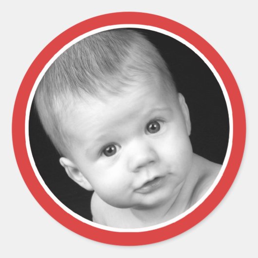 Fotostickers Ronde Sticker (Voorkant)