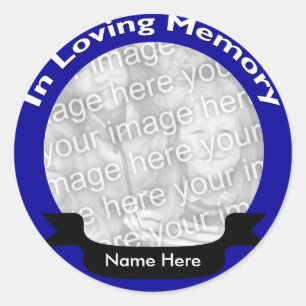 Fotostickers Ronde Sticker