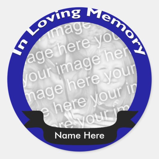 Fotostickers Ronde Sticker (Voorkant)