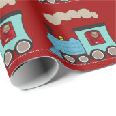 Fotostoomtrain Choo Choo Wrapper Paper Cadeaupapier (Rol Hoek)