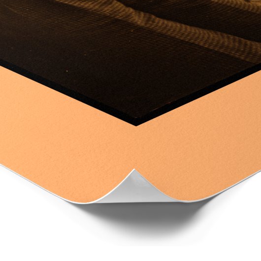  fotostraatscene in Alfama Poster (Hoek)