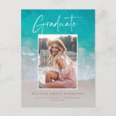 Fotostrandstranspagina afstuderen - aankondiging (Voorkant)