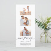 Fotostrip Fotocabine Bruiloft Sla de datum op (Staand voorkant)