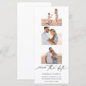 Fotostrip Fotocabine Bruiloft Sla de datum op (Voorkant / Achterkant)