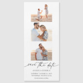 Fotostrip Fotocabine Bruiloft Sla de datum op (Voorkant)