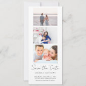 Fotostrip Fotohokje Bruiloft Save The Date (Voorkant)