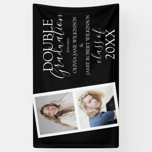 Fotostrip Joint Afstuderen Spandoek (Verticaal)