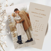 Fotostrip QR Code Wedding Sla de datum op Save The Date