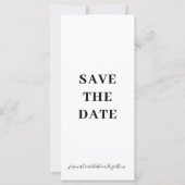 Fotostrip Sla de datumkaarten met enveloppen op (Achterkant)