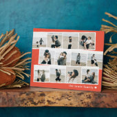 Fotostrips Aangepaste kleur Desktop Plaque Fotoplaat (Zijkant)