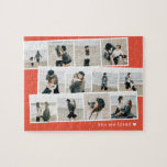 Fotostrips Aangepaste kleur Gepersonaliseerde puzz Legpuzzel<br><div class="desc">Fotogeschenken maken de beste cadeautjes! Eenvoudig aangepast met jouw tekst en/of foto('s) voor een aangepast uiterlijk. Ontworpen door: Berry Berry Sweet. Uitzicht meer design op www.berryberrysweet.com</div>