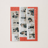 Fotostrips Aangepaste kleur Gepersonaliseerde puzz Legpuzzel (Verticaal)