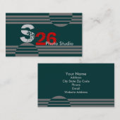 Fotostudio fotograaf Originele Visitekaartjes (Voorkant / Achterkant)