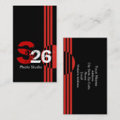 Fotostudio fotograaf Originele Visitekaartjes (Voorkant / Achterkant)