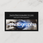 Fotostudio Fotograaf Visitekaartje (Voorkant)
