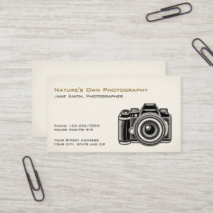 Fotostudio Fotograaf Visitekaartje