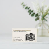 Fotostudio Fotograaf Visitekaartje (Staand voorkant)