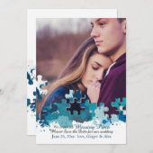 Fotostukje Save the Date Aankondiging (Voorkant / Achterkant)