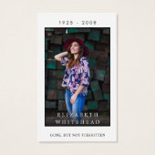 Fotosympathie Prayer-kaart Visitekaartje (Voorkant)