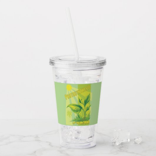 Fotosynthese Acryl Drinkbeker (Voorkant ijs)
