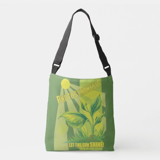 Fotosynthese Crossbody Tas (Voorkant)