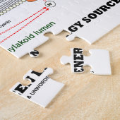 Fotosynthese de originele groene energiebron legpuzzel (Zijkant)