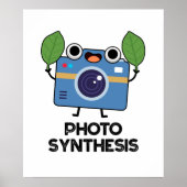 Fotosynthese Funny Camera Pun Poster (Voorkant)