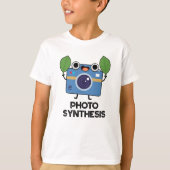 Fotosynthese Funny Camera Pun T-shirt (Voorkant)