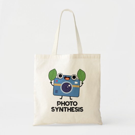 Fotosynthese Funny Camera Pun Tote Bag (Voorkant)