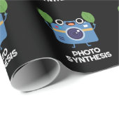 Fotosynthese Grappige Camera Pun Dark BG Cadeaupapier (Rol Hoek)