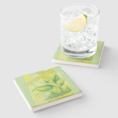 Fotosynthese Stenen Onderzetter (Zijkant)