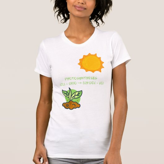 Fotosynthese T-shirt (Voorkant)