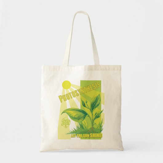 Fotosynthese Tote Bag (Voorkant)
