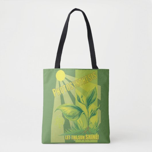 Fotosynthese Tote Bag (Voorkant)