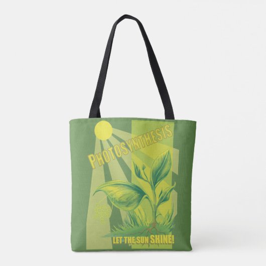 Fotosynthese Tote Bag (Achterkant)