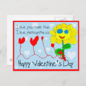 Fotosynthese Valentijnsdag na Kaart (Voorkant / Achterkant)