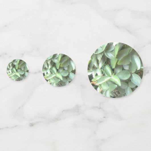 Fototafel Confetti (Achterkanten)