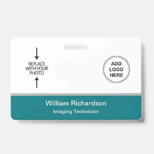 Fototechnicus foto-ID-Logo Badge (Voorzijde)